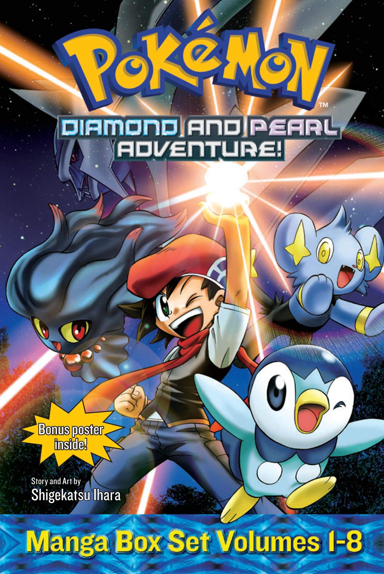 Pokemon Diamond and Pearl Adventure! Box Set Manga