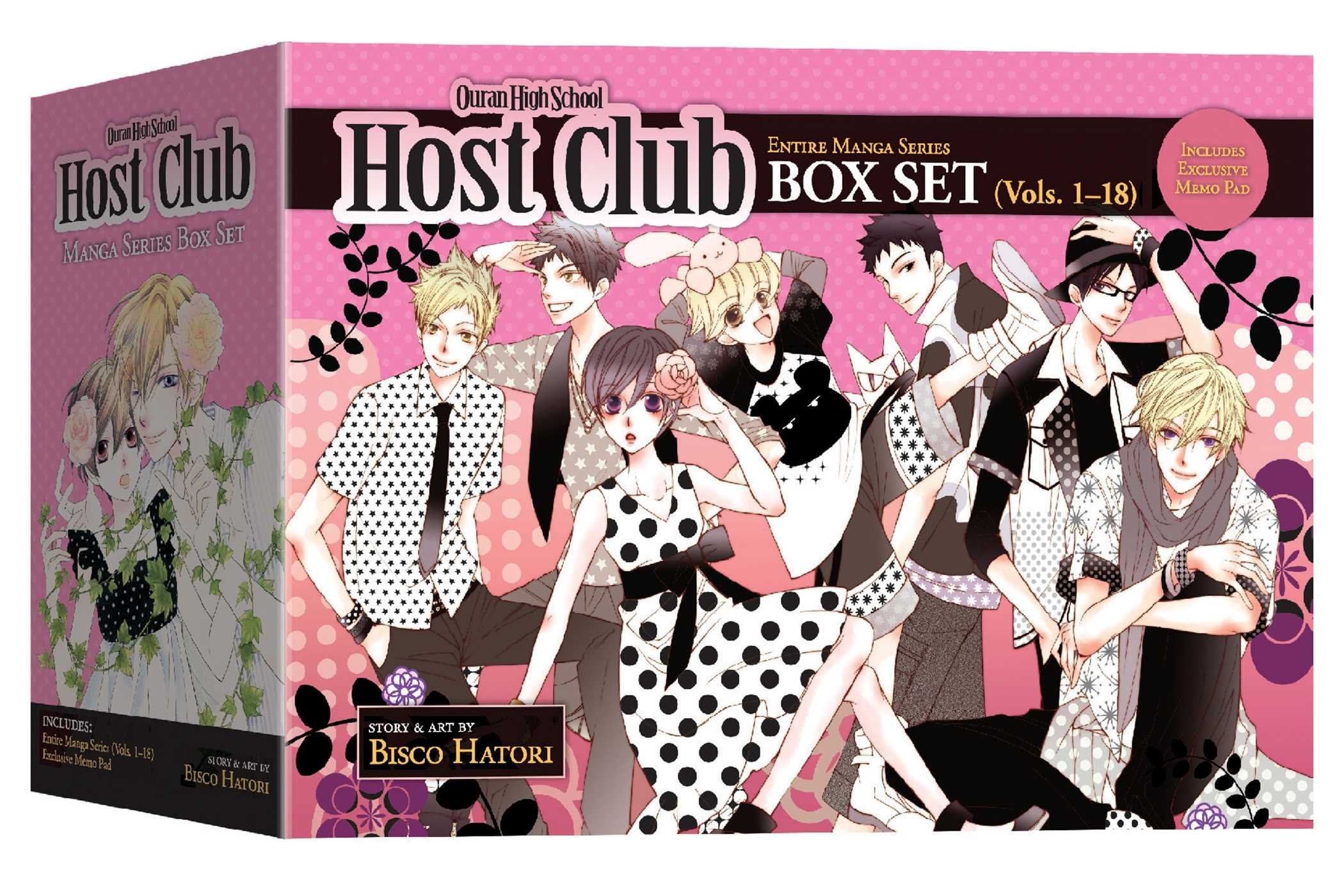 OURAN HIGH SCHOOL HOST CLUB GN BOX SET: Volumes 1-18 with Premium Manga