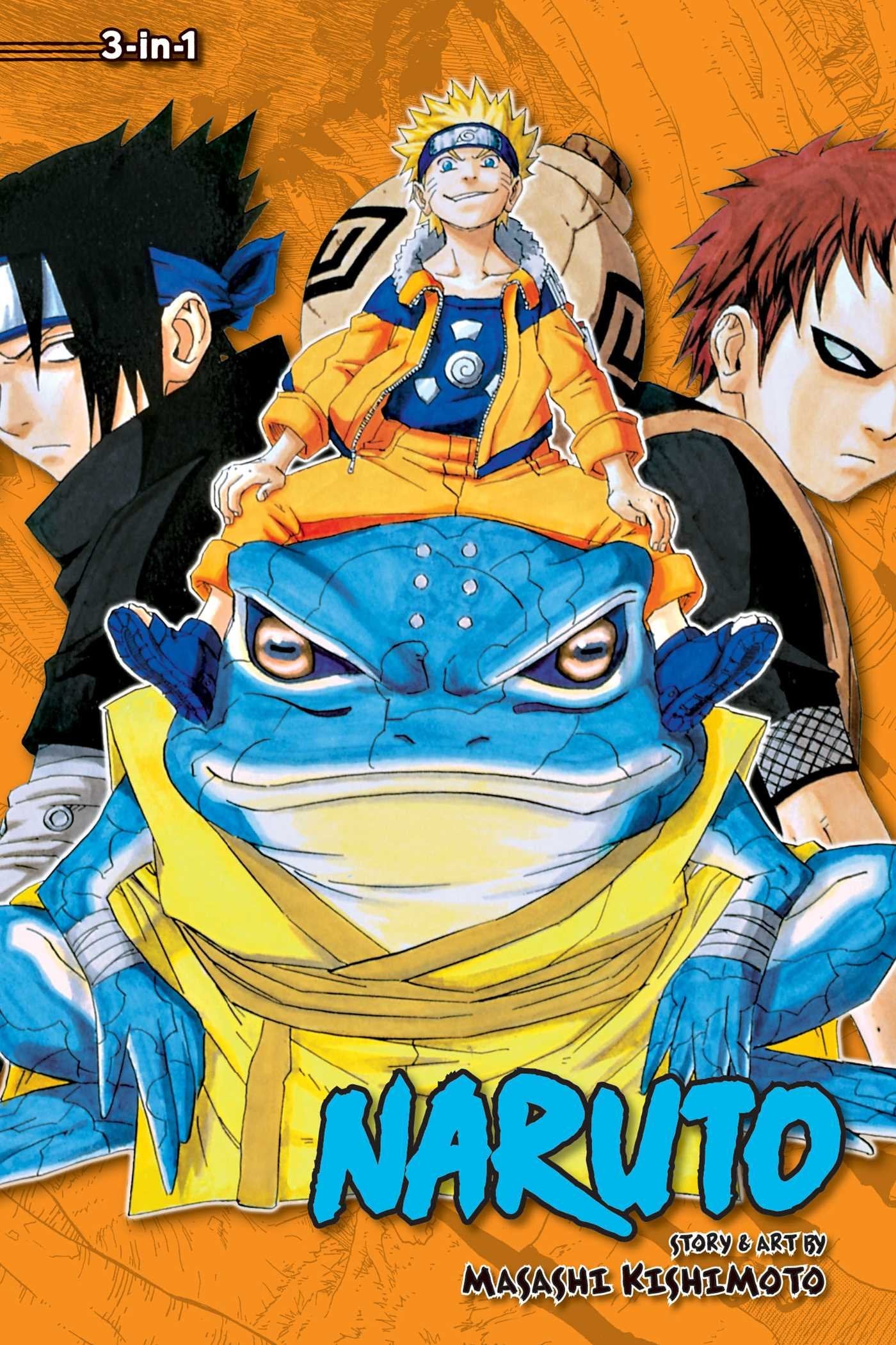 Naruto (3-in-1 Edition), Vol. 5 (NARUTO 3IN1 TP, Band 5) Manga