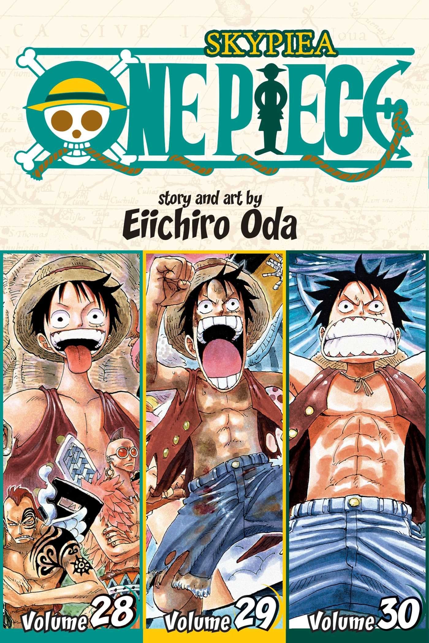 One Piece (3-in-1 Edition) Volume 28,29 and 30(One Piece Omnibus): Includes vols. 28, 29 & 30 (ONE PIECE 3IN1 TP, Band 10) Manga