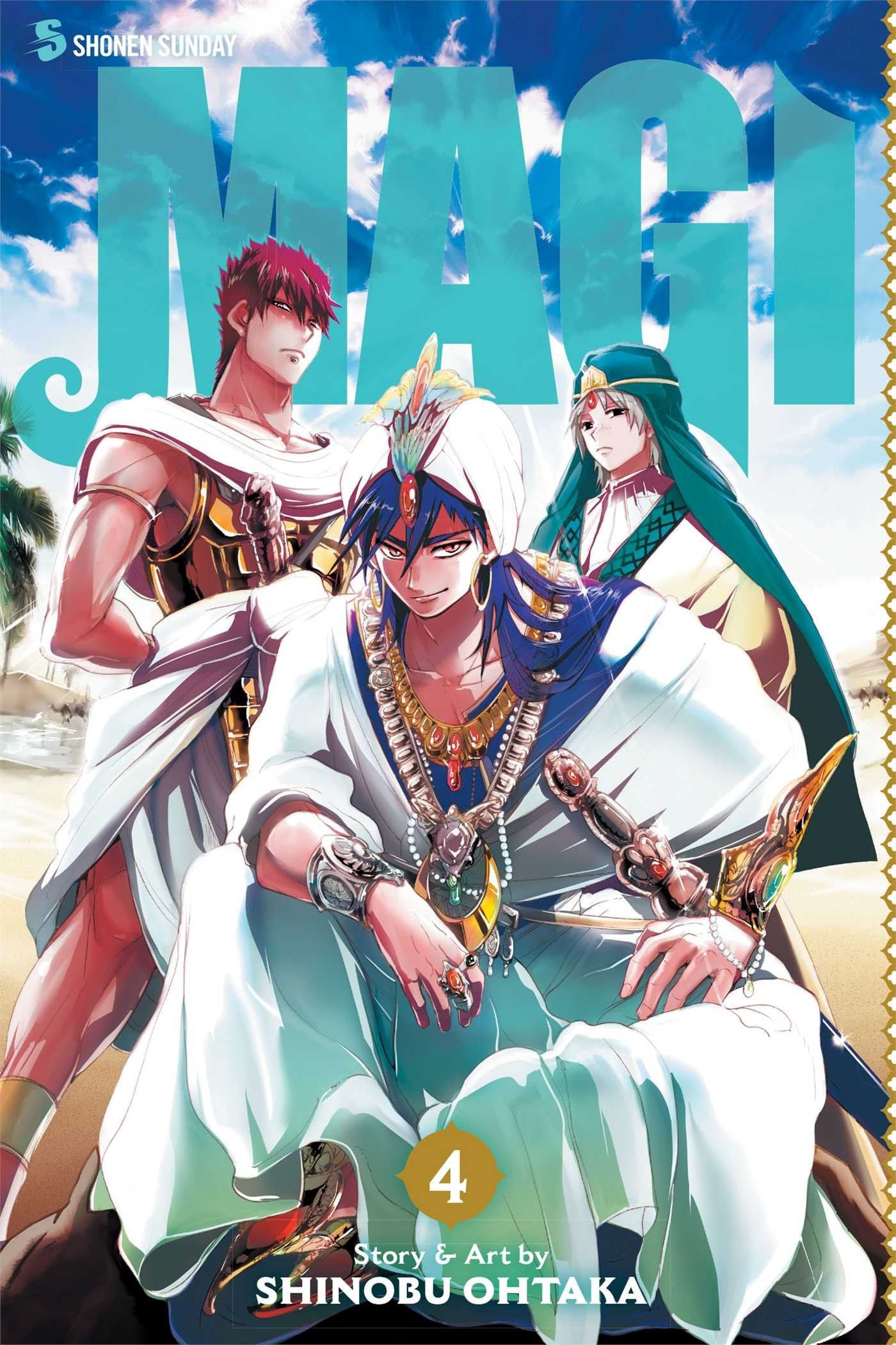 Magi: The Labyrinth of Magic, Vol. 4 Manga