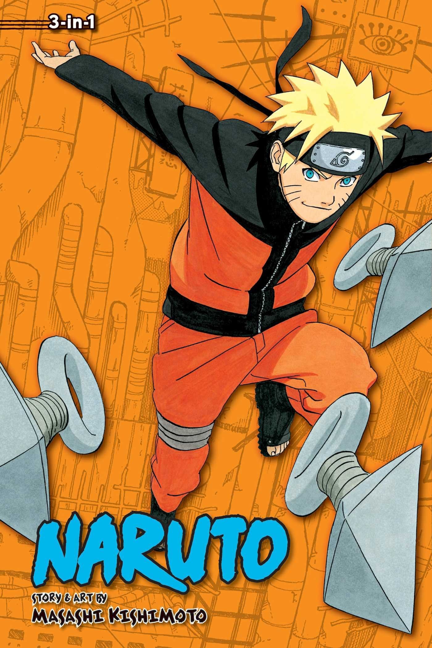 Naruto (3-in-1 Edition) Volume 12, Kapitel 34-36: Includes Vols. 34, 35 & 36 (NARUTO 3IN1 TP, Band 12) Manga