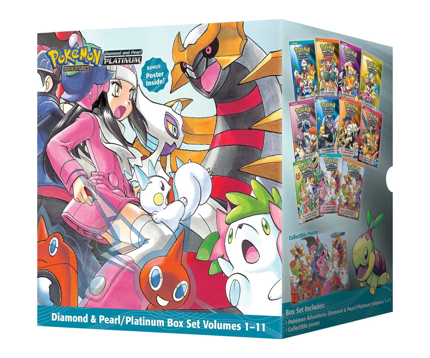 Pokemon Adventures Diamond & Pearl / Platinum Box Set Manga