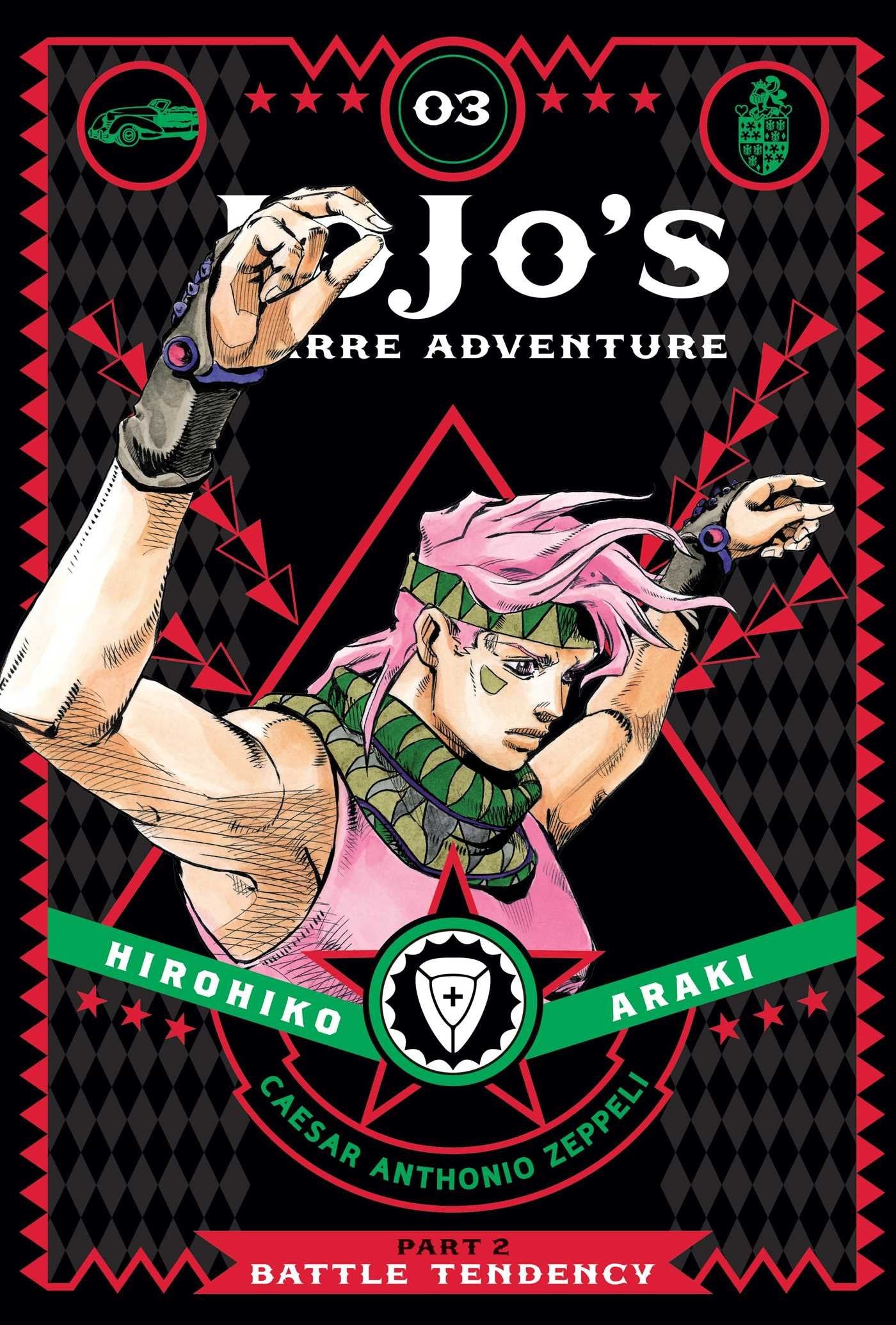 Jojo's Bizarre Adventure: Part 2--Battle Tendency, Vol. 3 book