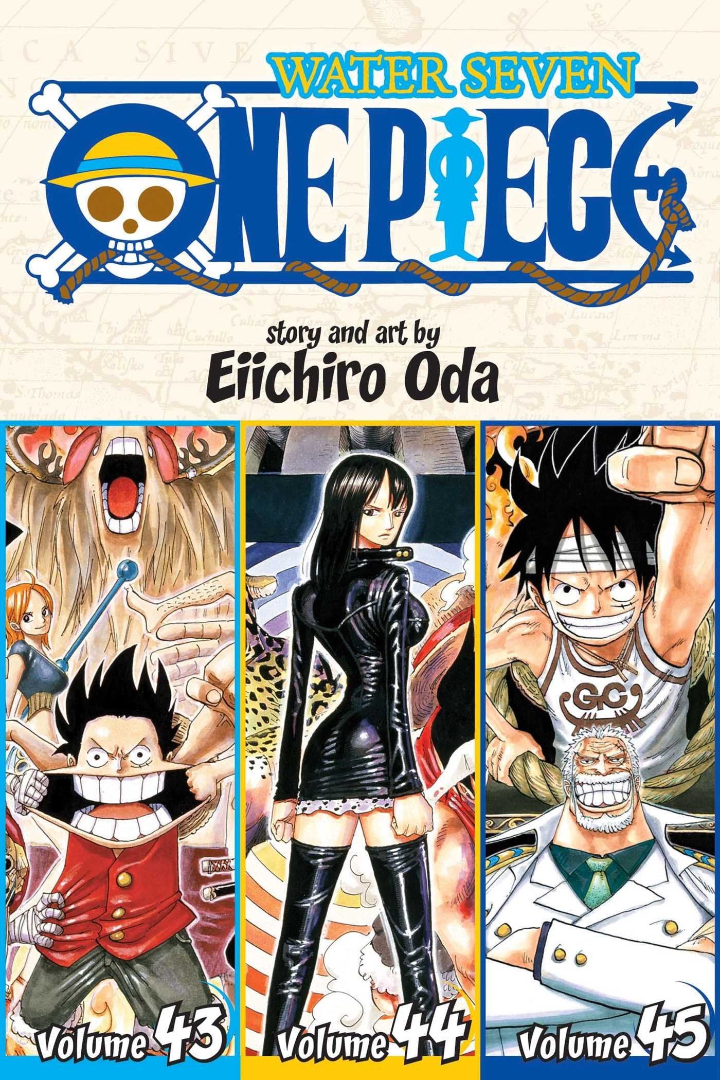 One Piece (Omnibus Edition), Vol. 15: Includes Vols. 43, 44 & 45: Water Seven 43-44-45 (ONE PIECE 3IN1 TP, Band 15) Manga