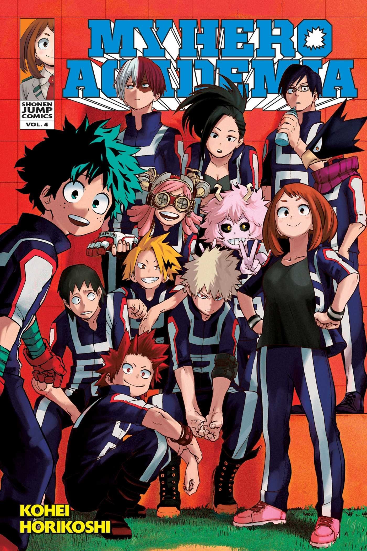 My Hero Academia, Vol. 4 Manga