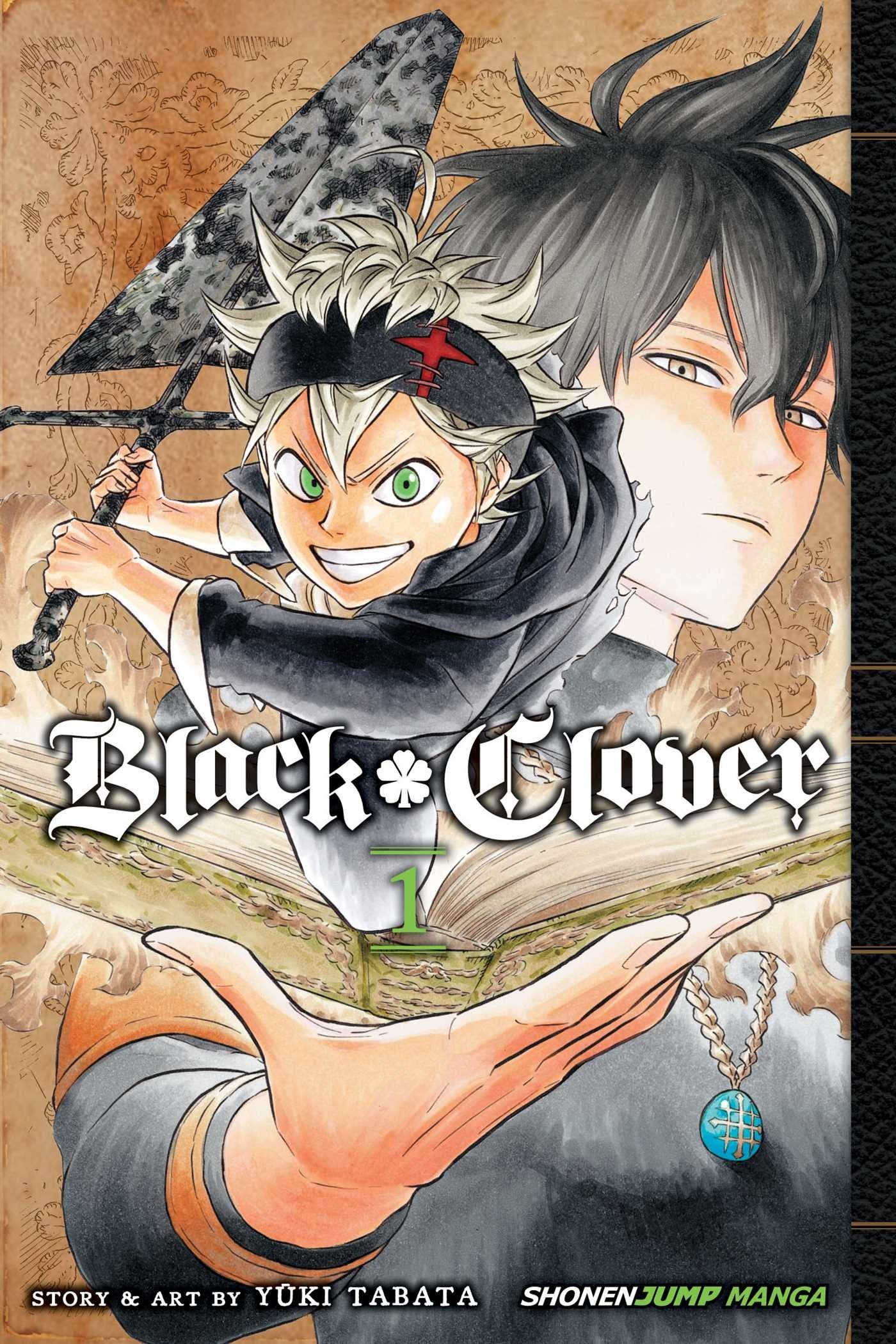 Black Clover, Vol. 1: The Boy's Vow (BLACK CLOVER GN, Band 1) Manga