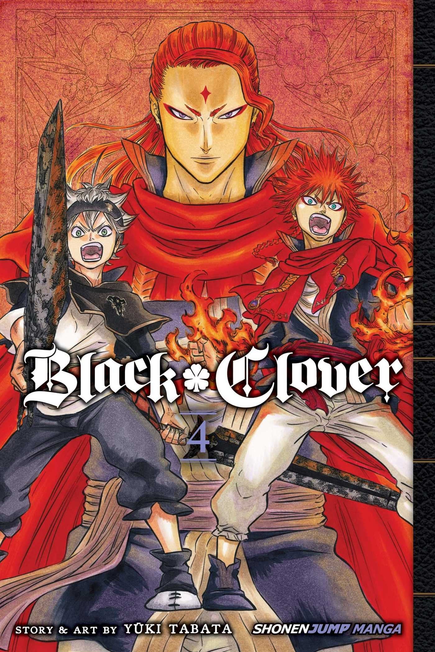 Black Clover, Vol. 4: The Crimson Lion King (BLACK CLOVER GN, Band 4) Manga