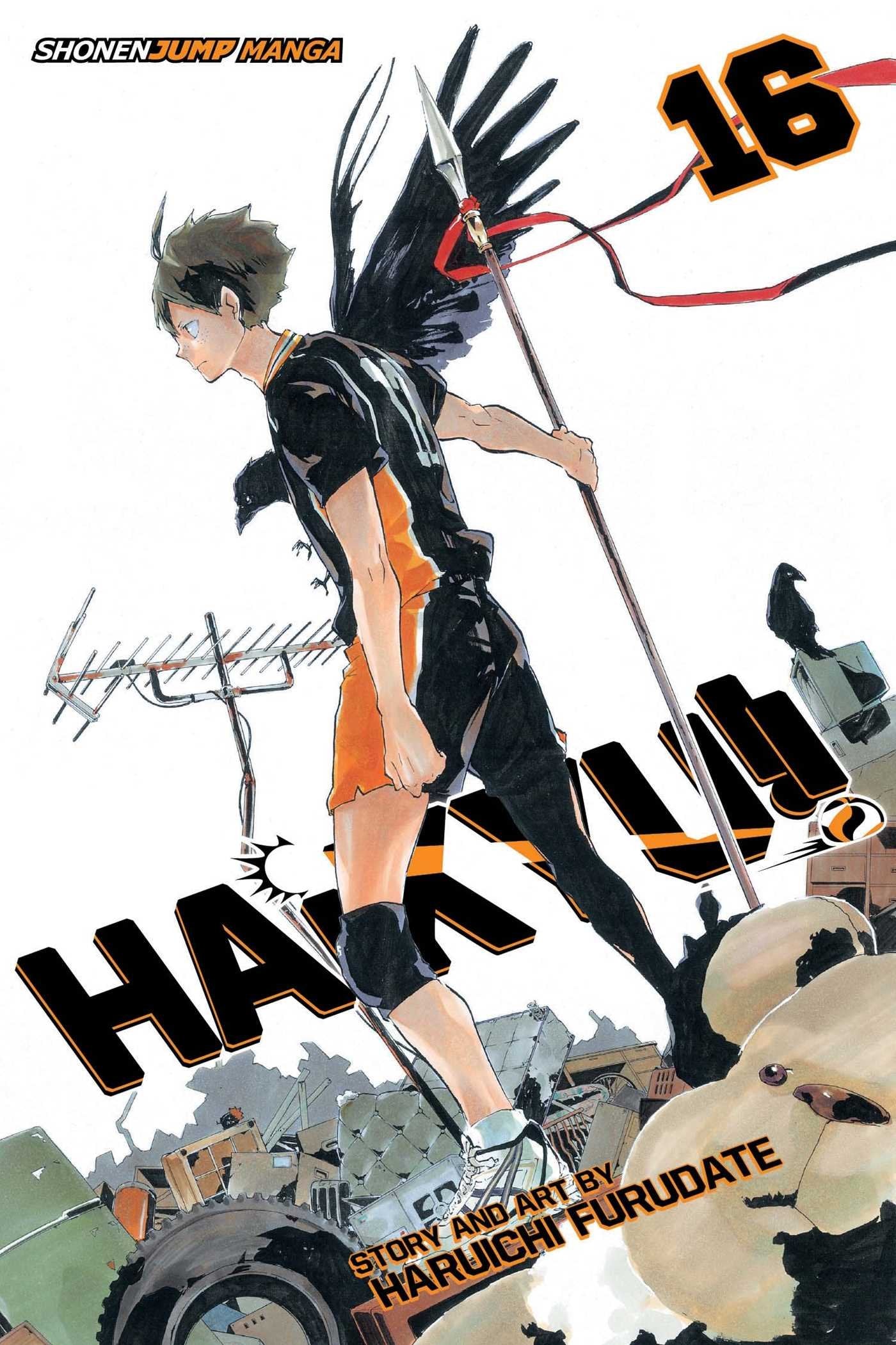 Haikyu!!, Vol. 16: Ex-Quitter's Battle (HAIKYU GN, Band 16) Manga