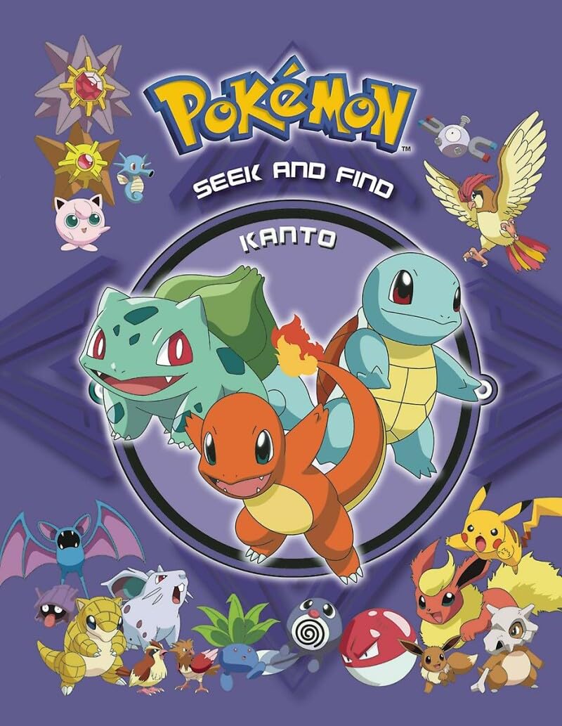 Pokemon Seek and Find: Kanto Manga