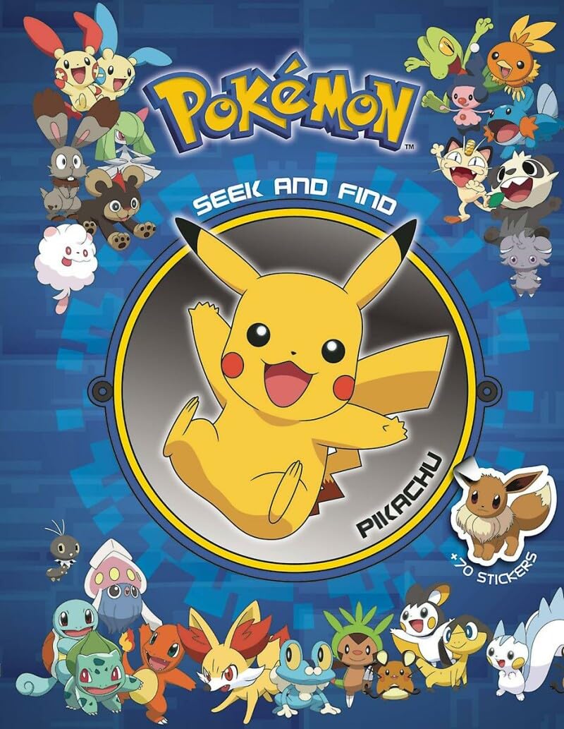Pokémon Seek and Find: Pikachu Manga