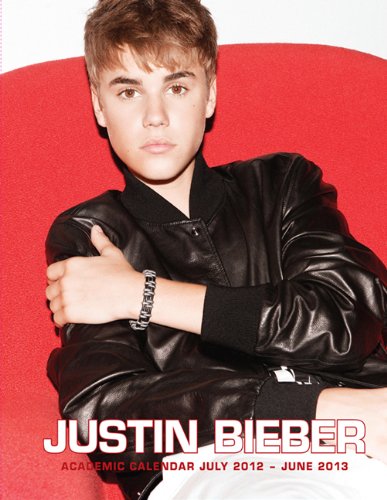 Justin Bieber Academic Planner July 2012 - June 2013 Calendar Books