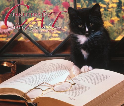 Literate Cat 2007 Deluxe Calendar Books