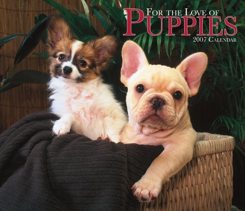 For the Love of Puppies 2007 Deluxe Calendar Books