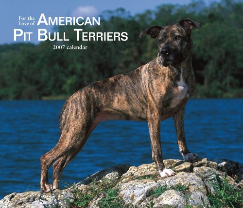 For the Love of American Pit Bull Terriers 2007 Deluxe Calendar Books