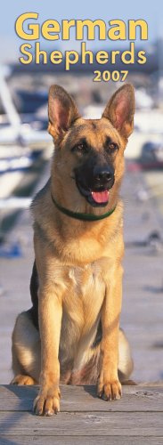 German Shepherds 2007 Slimline Calendar Books