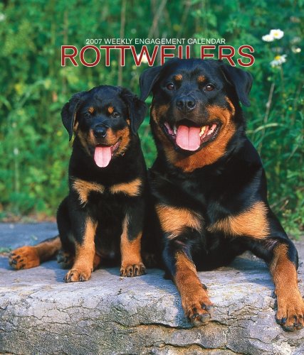 Rottweilers 2007 Weekly Calendar Books