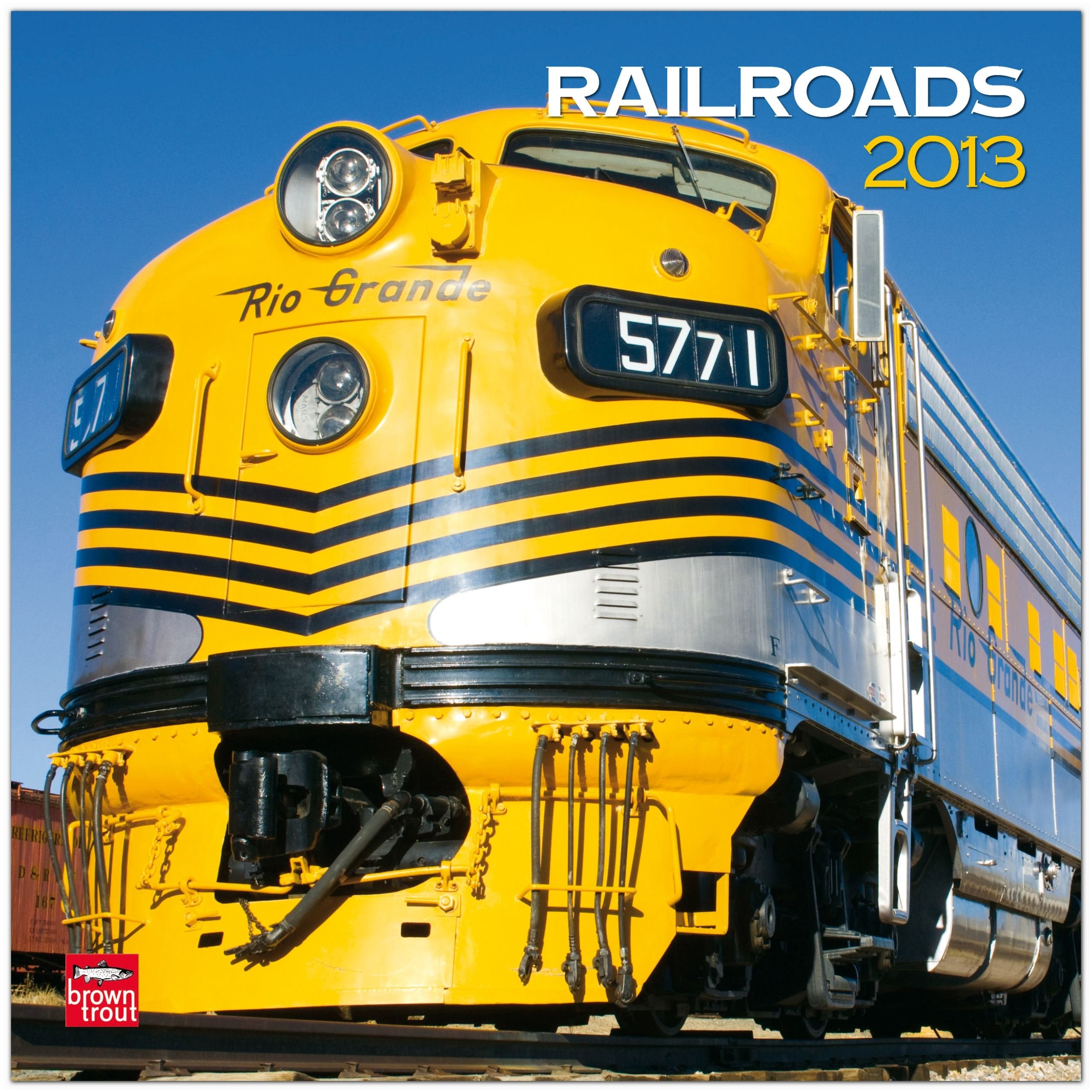 Railroads 2013: Eisenbahn (Wall-Kalender) Leisure, Home & Garden