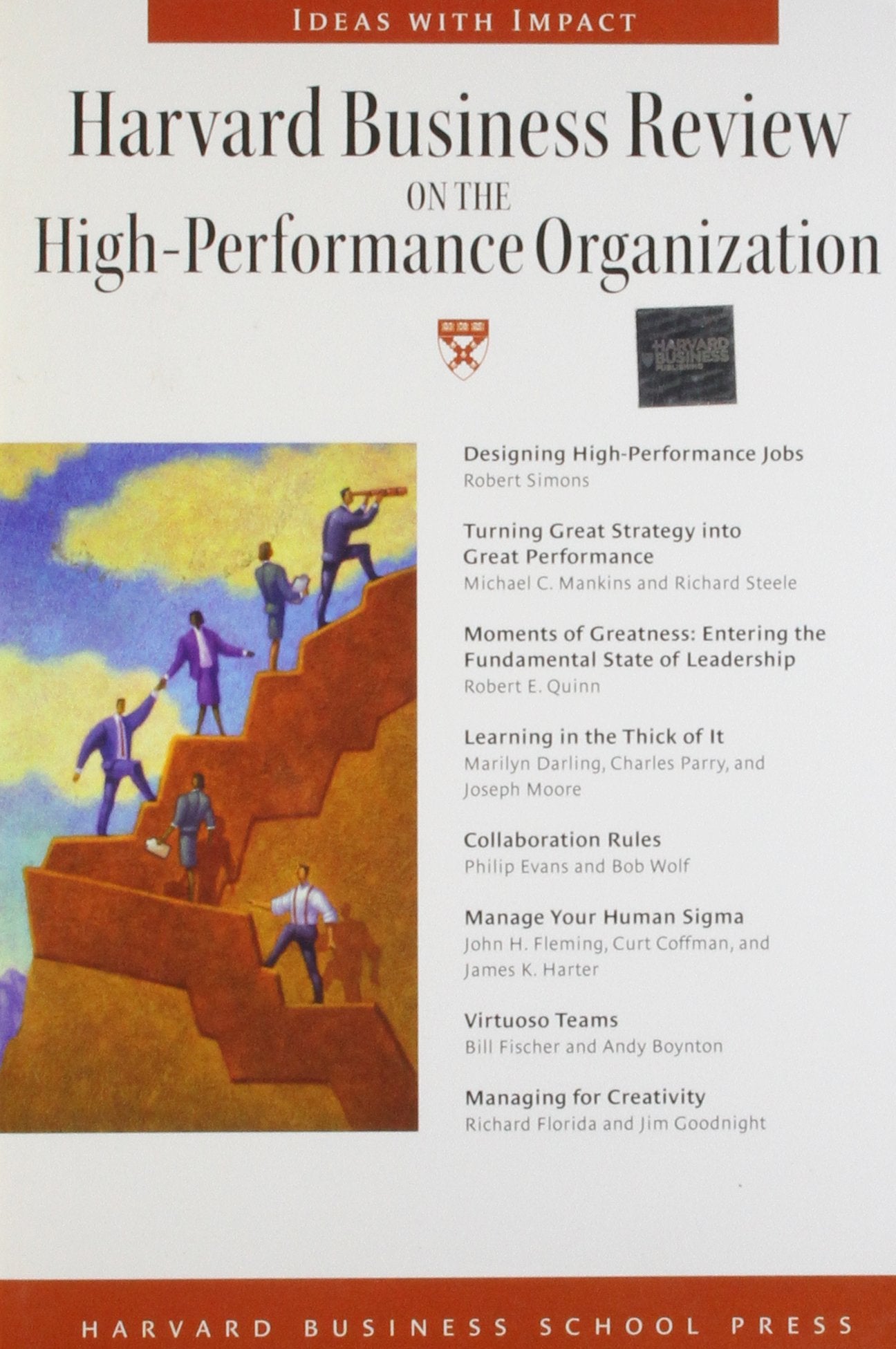 Harvard Business Review on the High-performance Organization book