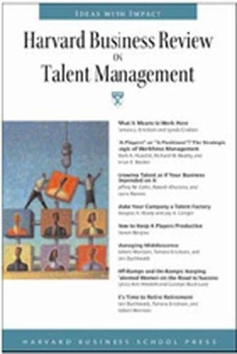 Harvard Business Review on Talent Management (Harvard Business Review Paperback Series) Business, Finance & Career