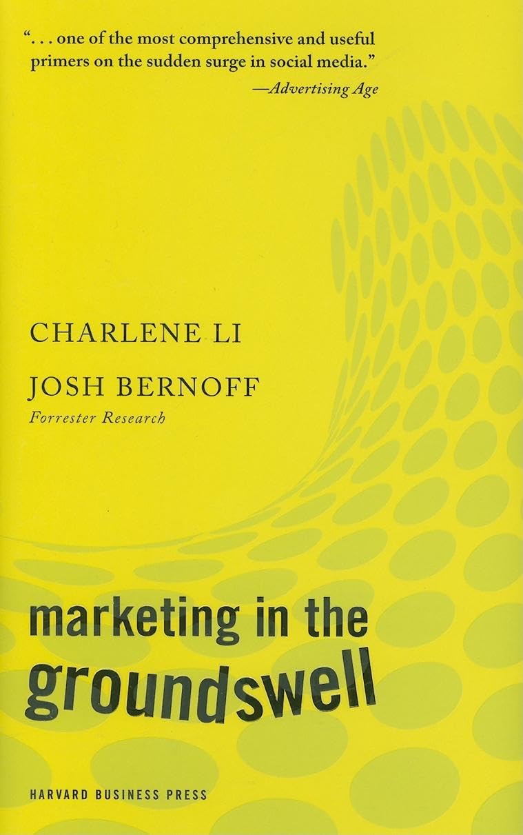 Marketing in the Groundswell book
