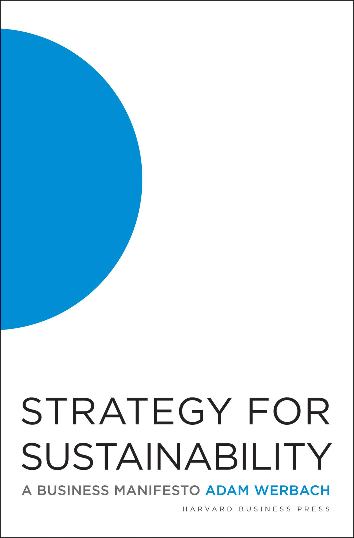 Strategy for Sustainability Business, Finance & Career