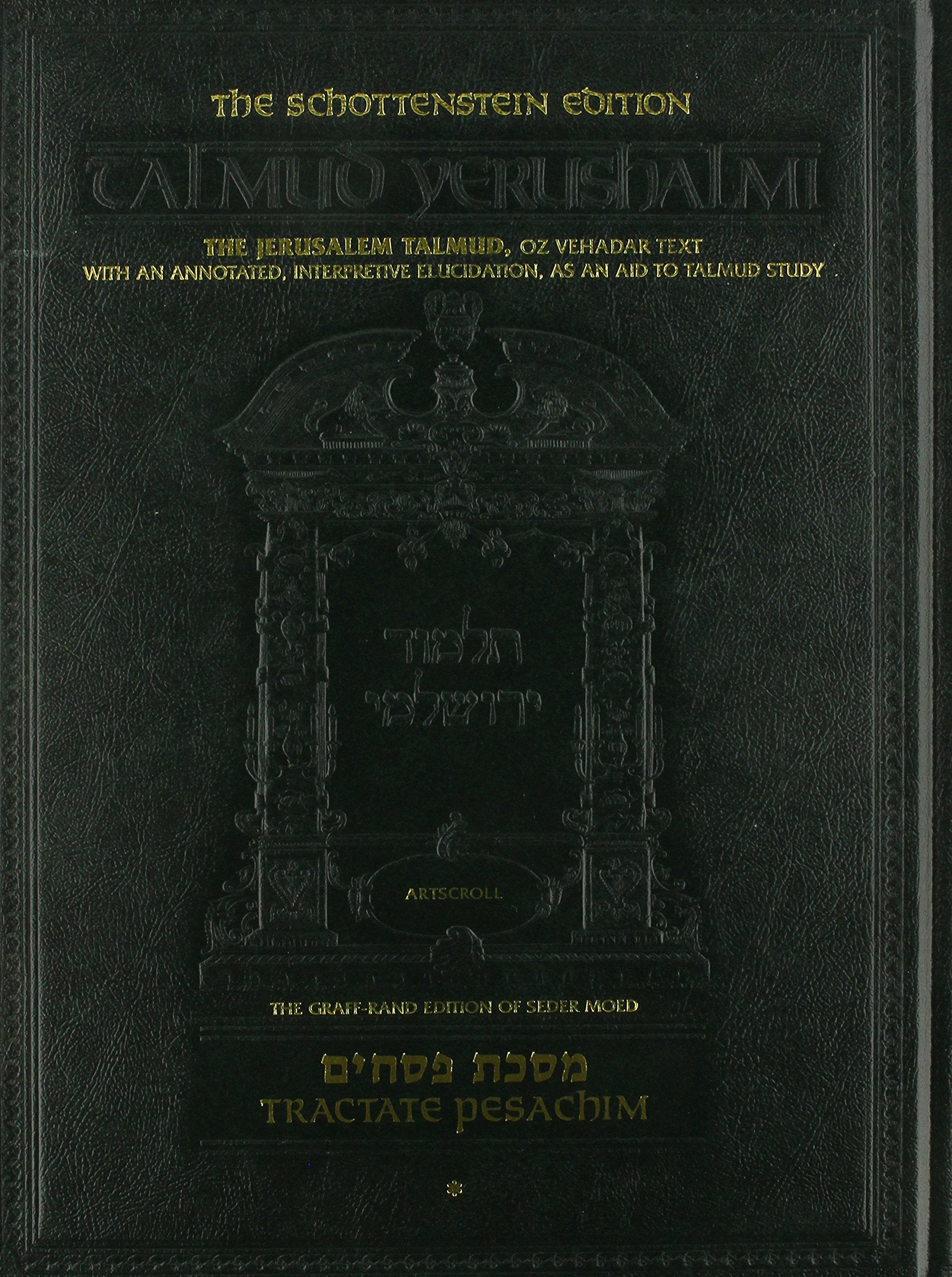 Schottenstein Talmud Yerushalmi: Tractate Pesachim (Chapters 1-5) Social Sciences