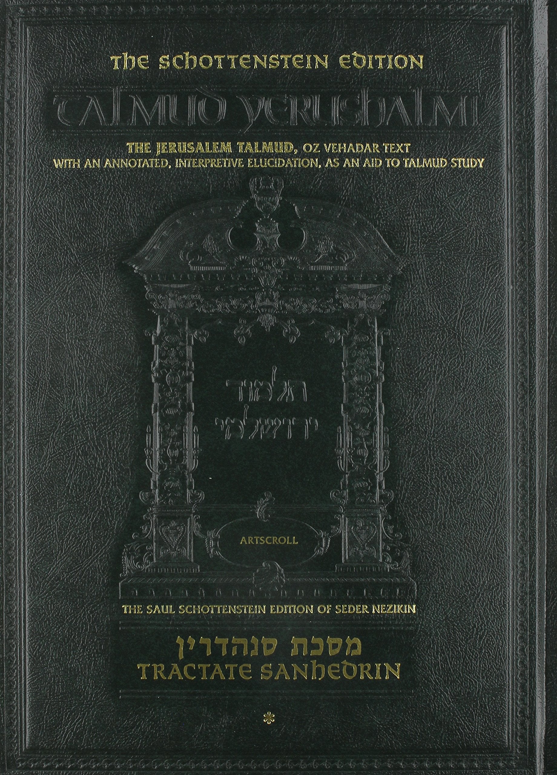 Schottenstein Talmud Yerushalmi: Tractate Sanhedrin (Chapters 1-6) Social Sciences