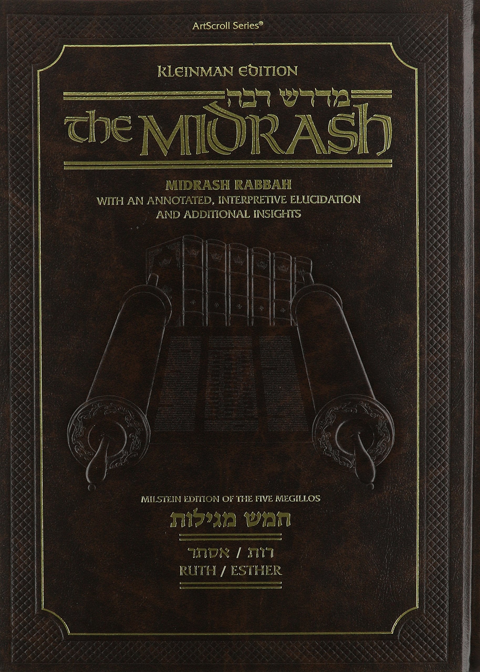 Kleinman Edition Midrash Rabbah: The Five Megillos Ruth/Esther Religion & Esotericism