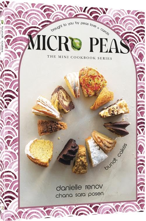 Micro Peas - The Mini Cookbook Series: Bundt Cakes: Peas Love and Carrots brings you a micro kosher cookbook, featuring 20 recipes that are perfect for everyday, shabbos, and holiday cooking! Cooking & Enjoying