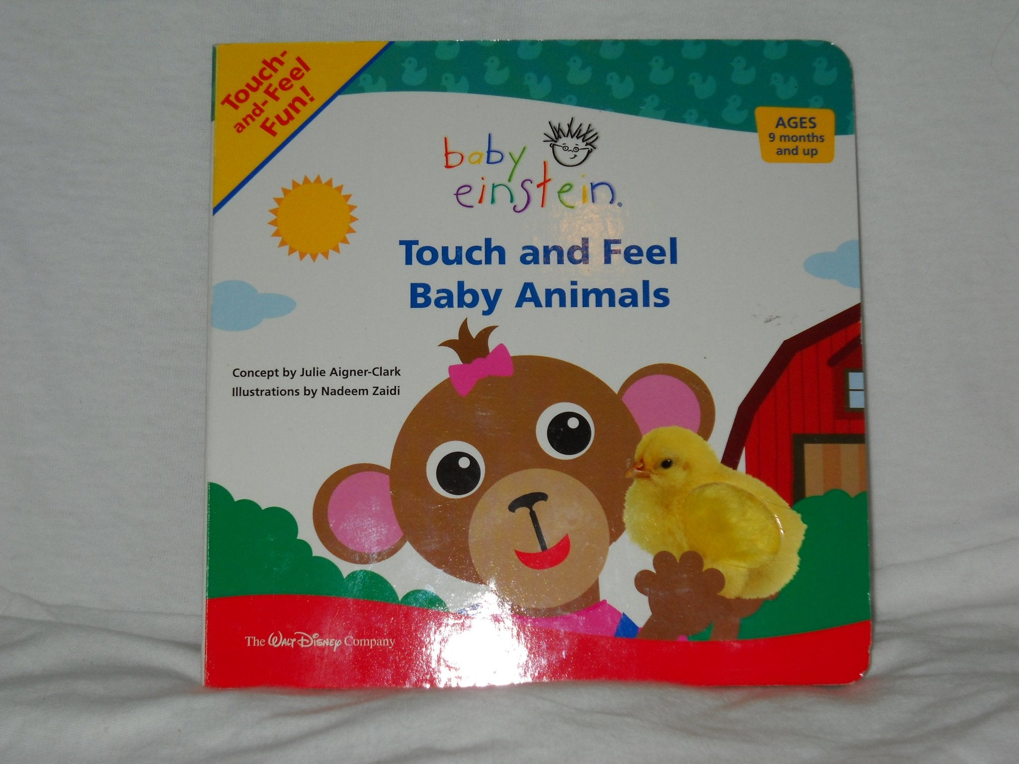 Baby Einstein Touch and Feel Baby Animals (A Touch-and-feel Book) Parents & Children