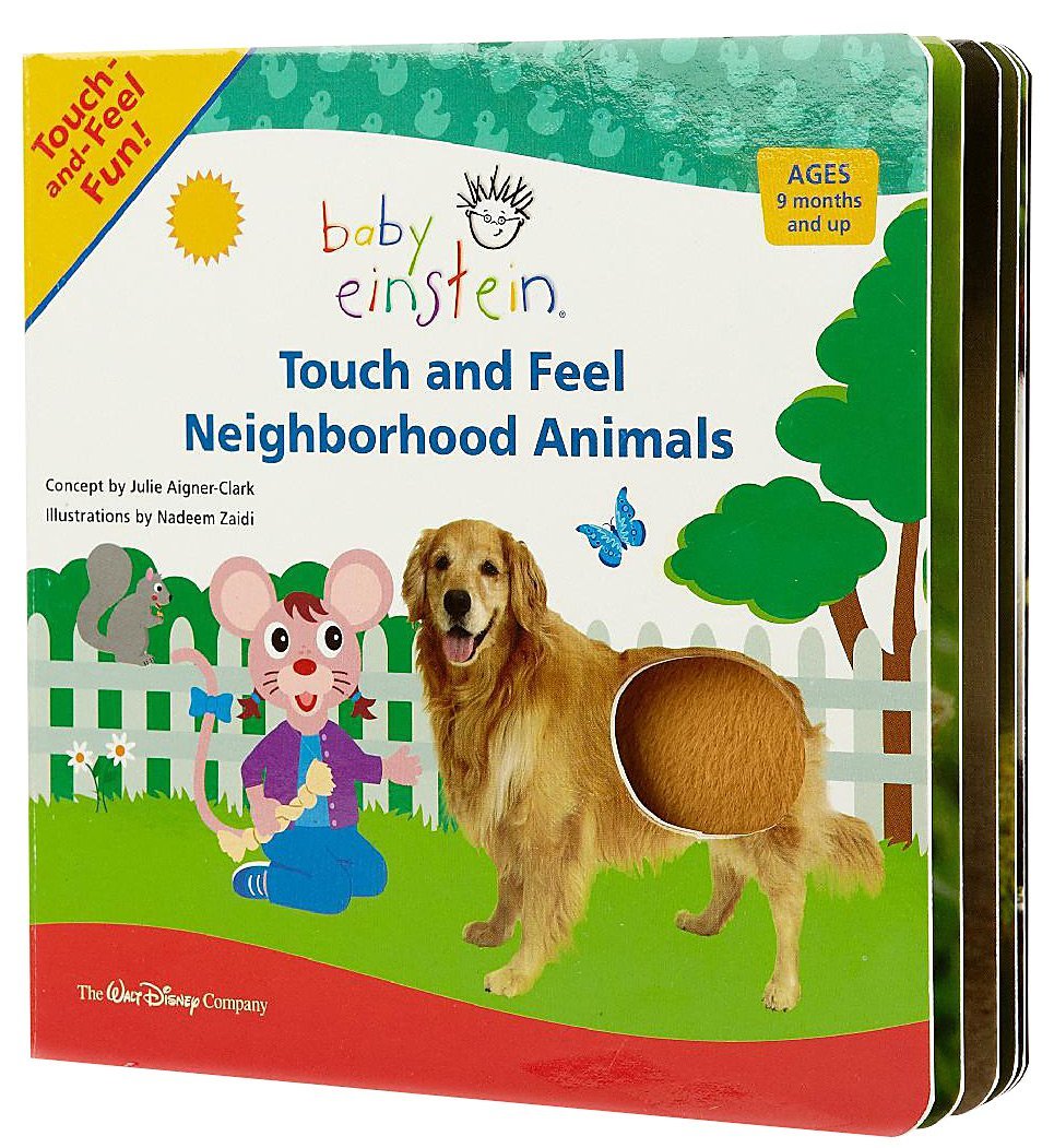 Touch and Feel Neighborhood Animals book
