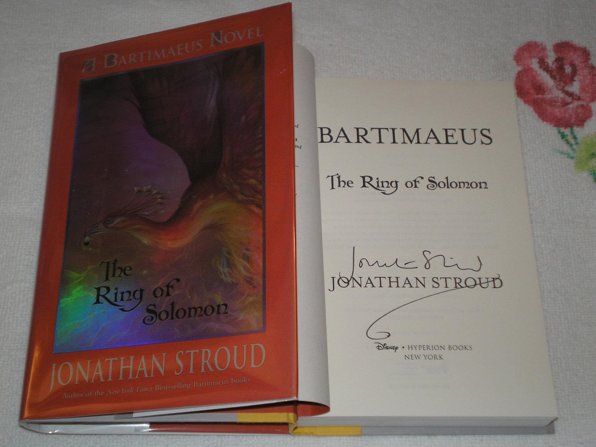 The Ring of Solomon (The Bartimaeus Sequence, 4) Fairy Tales & Legends