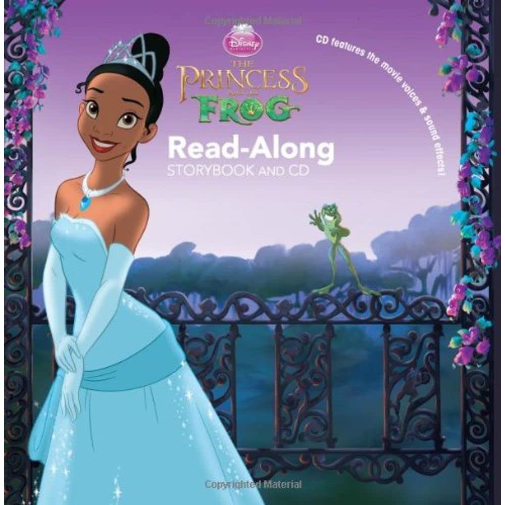 The Princess and the Frog Read-Along Storybook and CD book