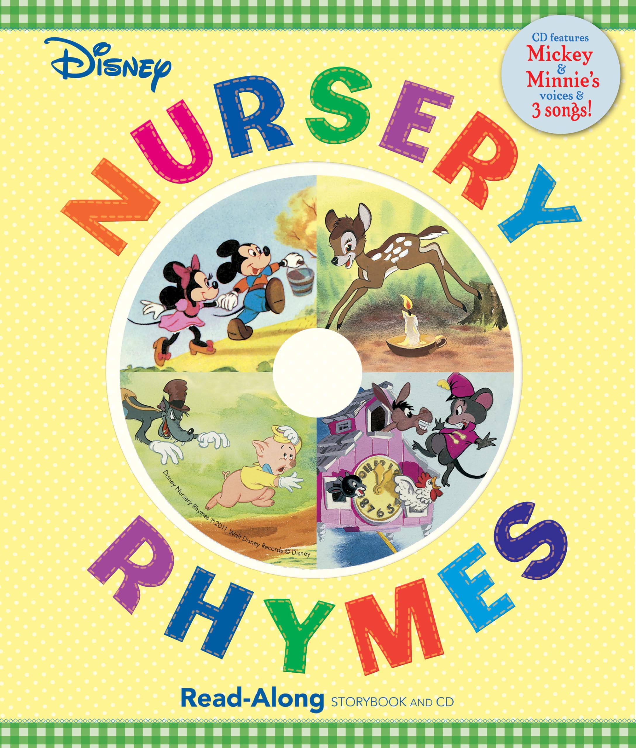 Disney Nursery Rhymes ReadAlong Storybook and CD Non-fiction