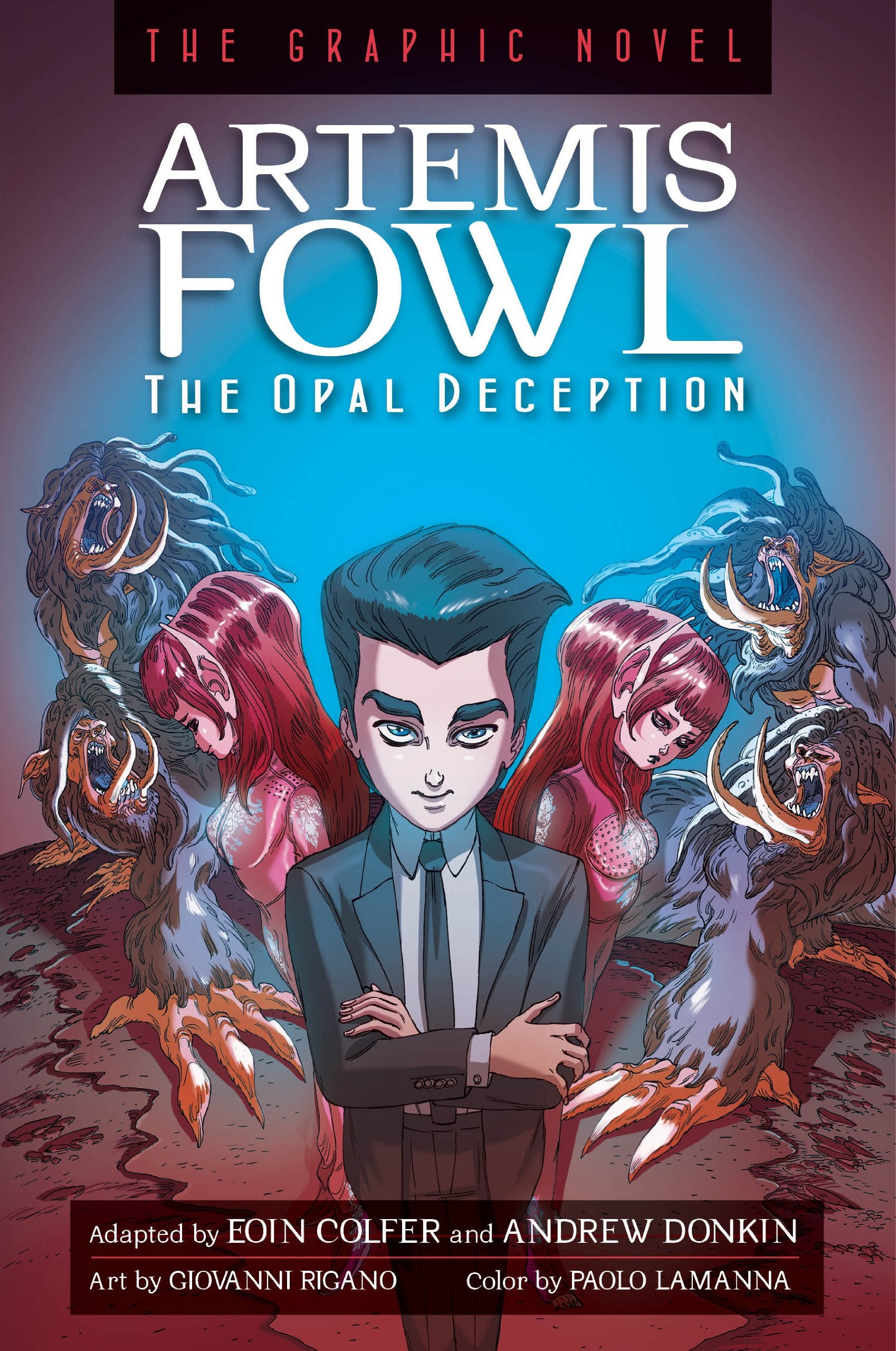 Artemis Fowl The Opal Deception Graphic Novel: The Graphic Novel Manga