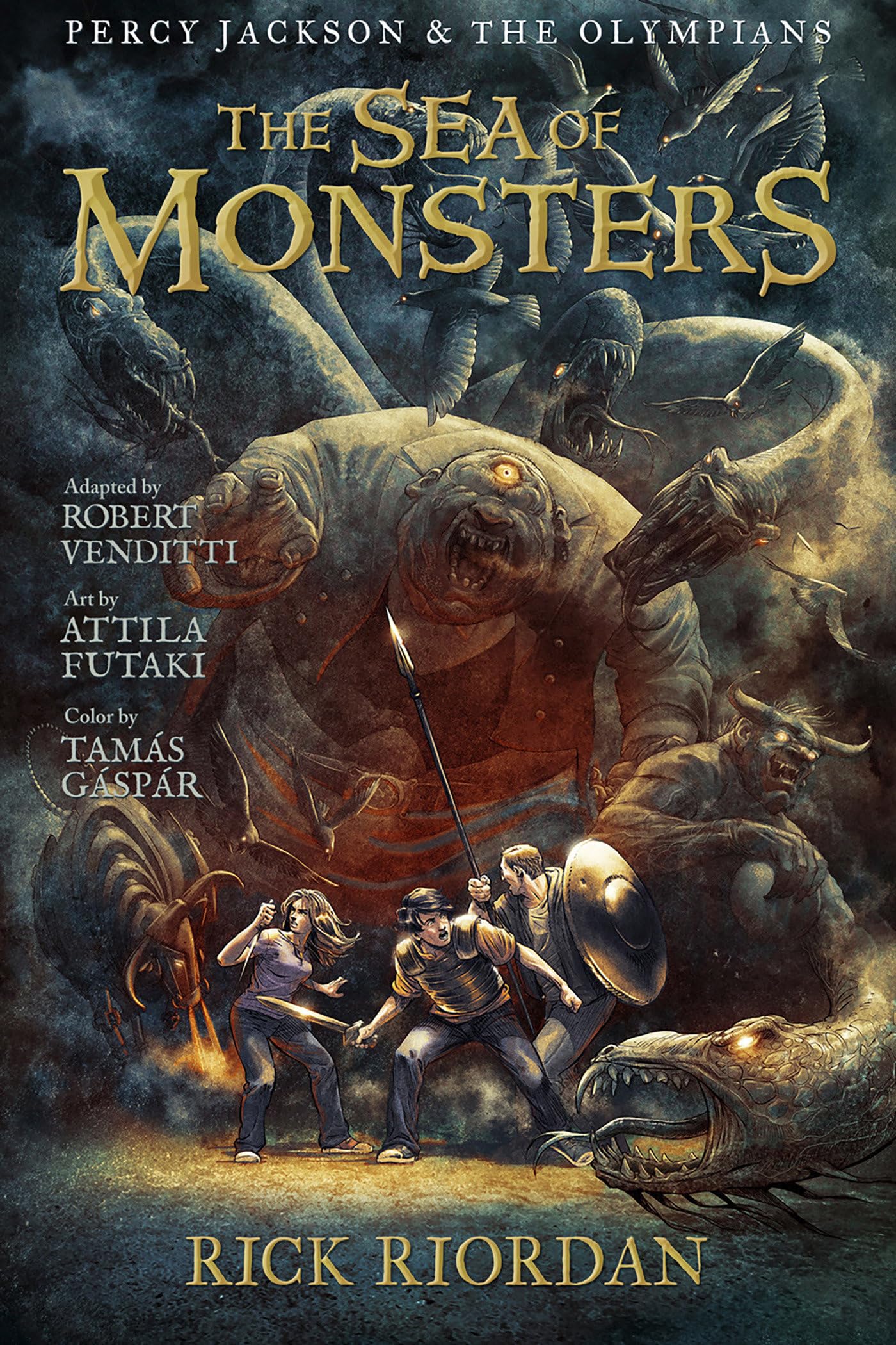 Percy Jackson and the Olympians Sea of Monsters, The: The Graphic Novel: The Sea of Monsters (Percy Jackson & the Olympians, Band 2) Manga