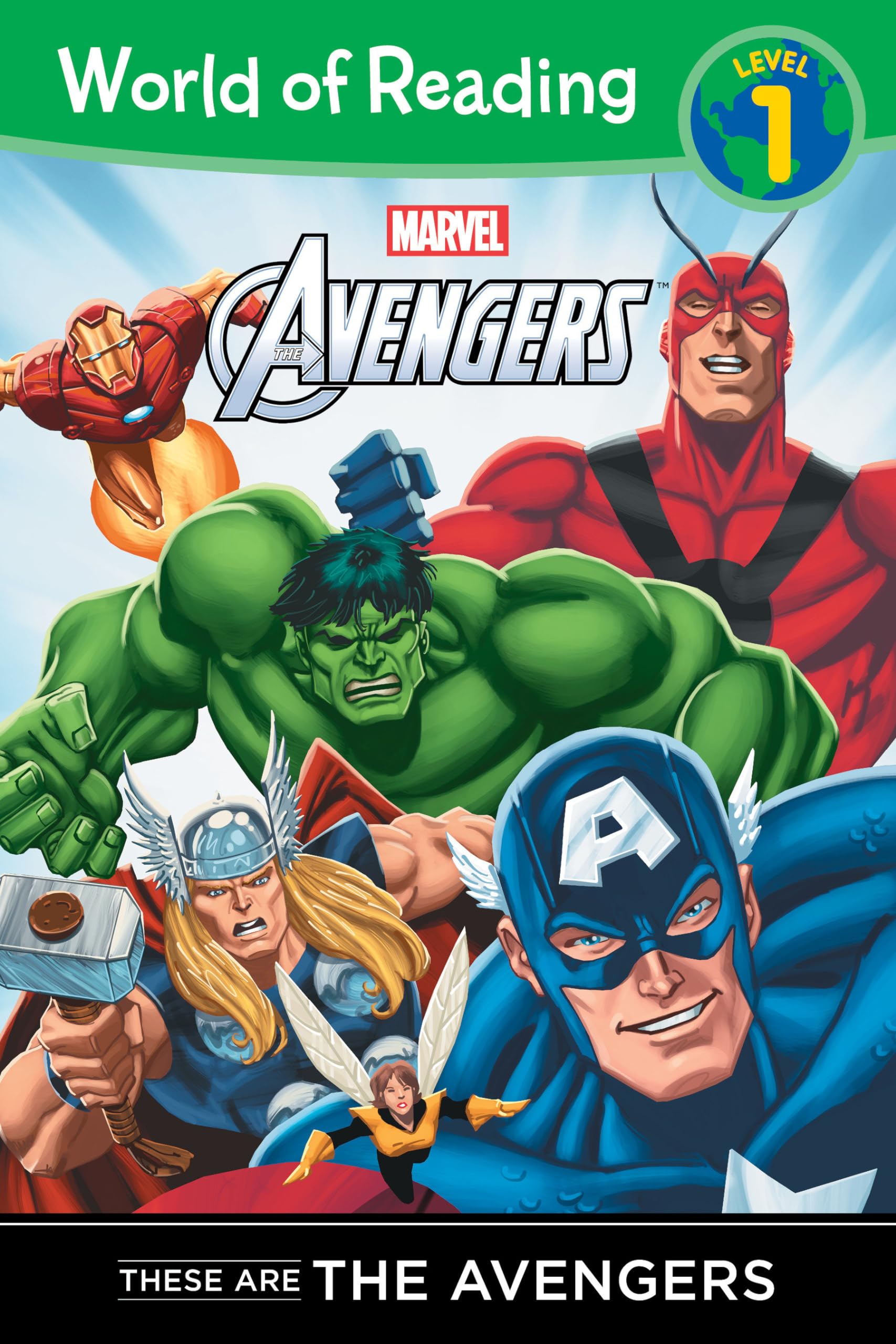 These are The Avengers Level 1 Reader (World of Reading) Study Guides