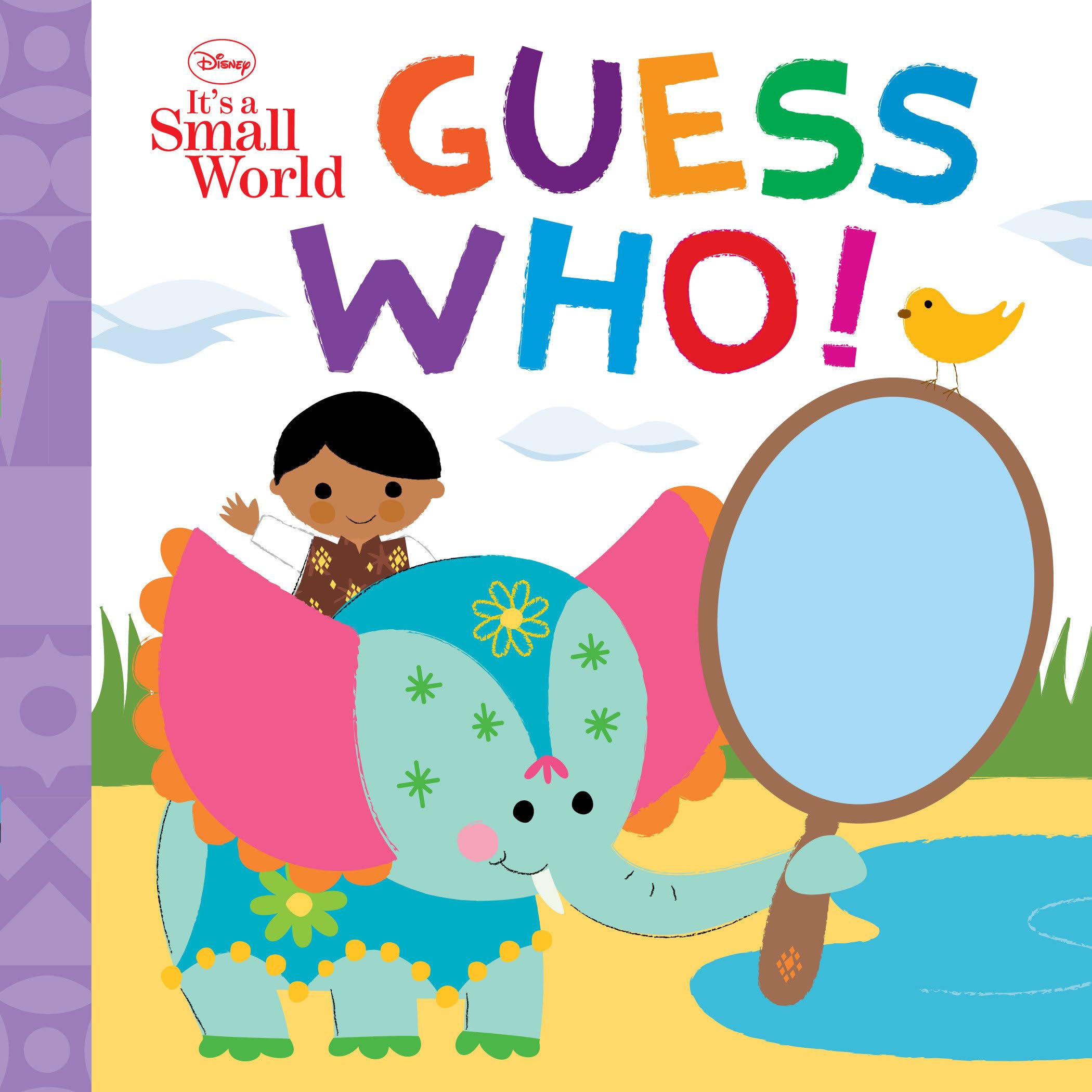 Disney It's A Small World Guess Who! book