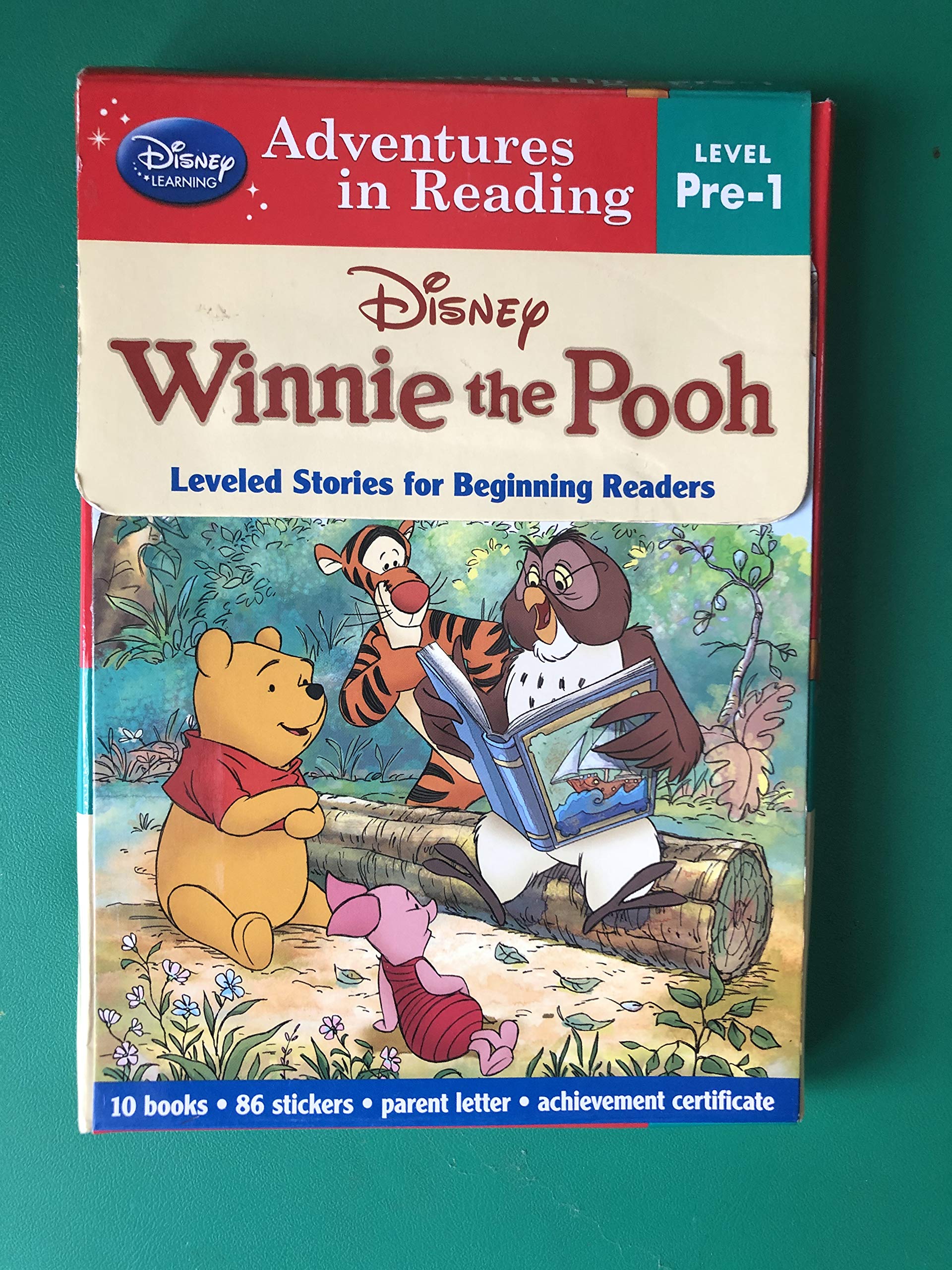Winnie the Pooh: Reading Adventures Winnie the Pooh Level Pre-1 Boxed Set (Adventures in Reading - Level Pre-1) Non-fiction