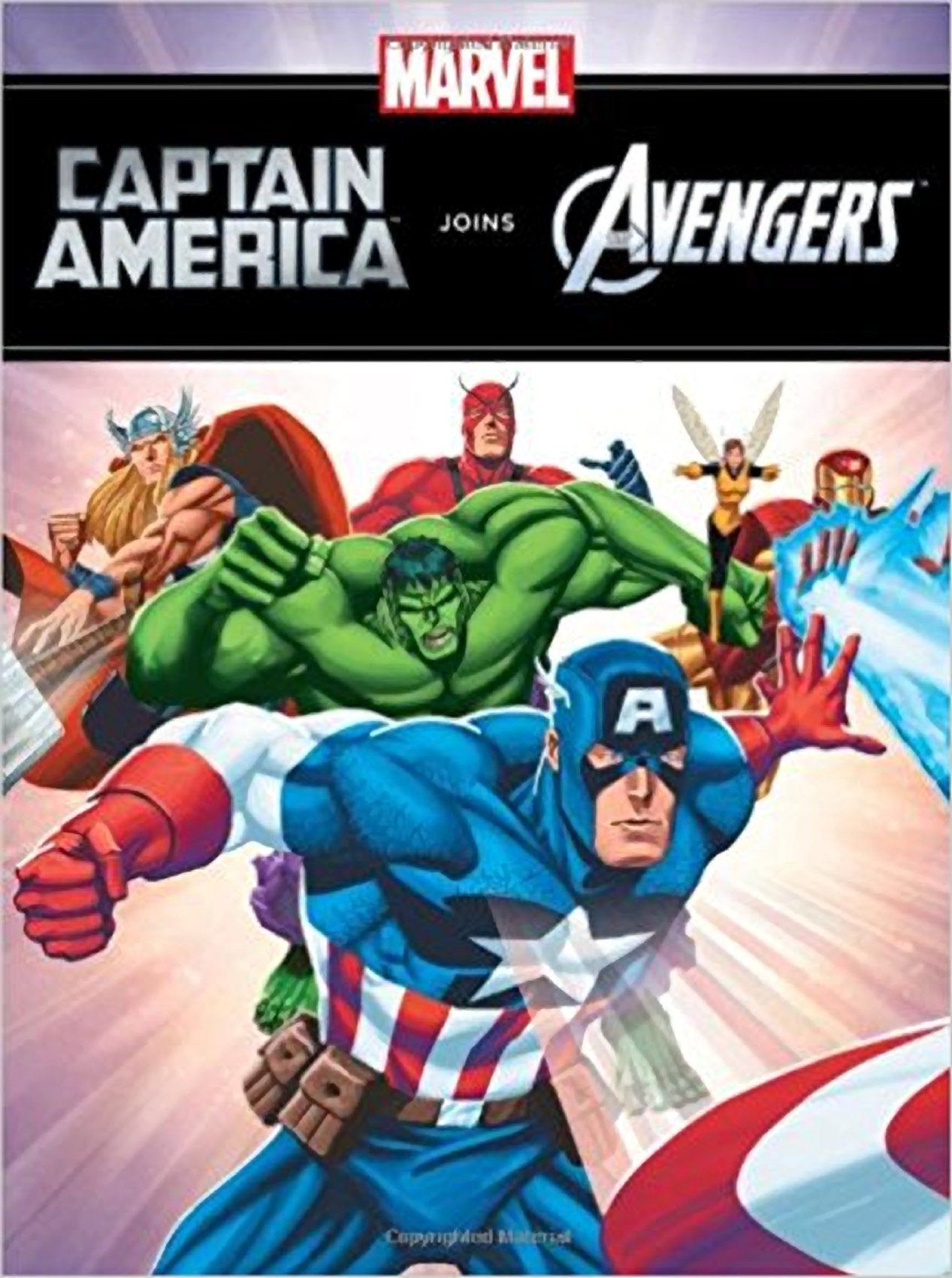 Captain America Joins the Avengers Manga
