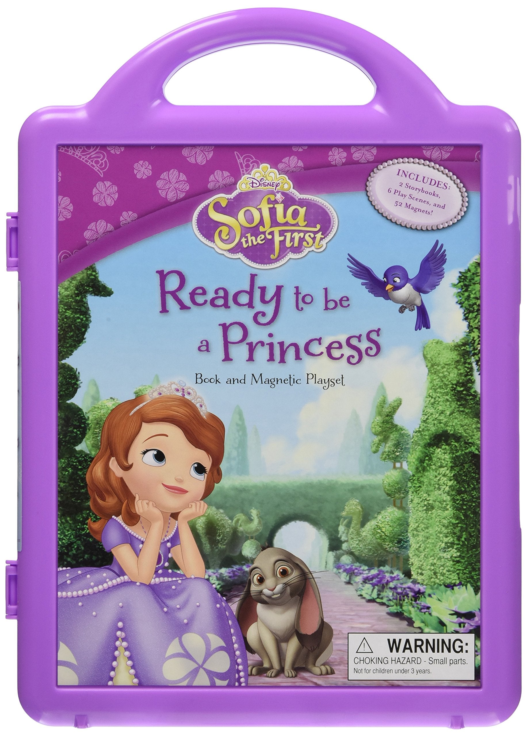 Sofia the First Ready to be a Princess: Book and Magnetic Playset Non-fiction