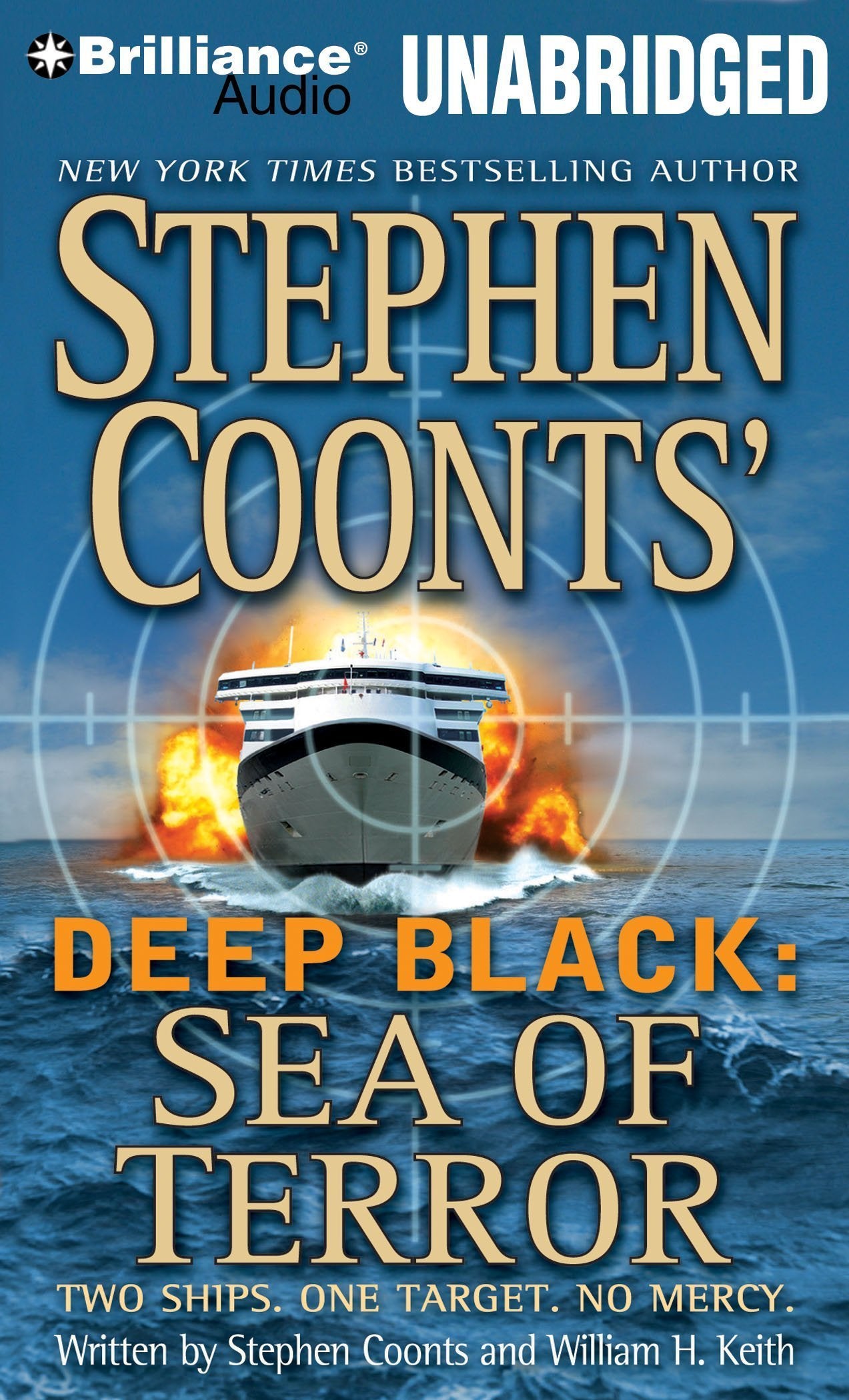 Deep Black: Sea of Terror, Library Edition (NSA, Band 8) Action & Adventure