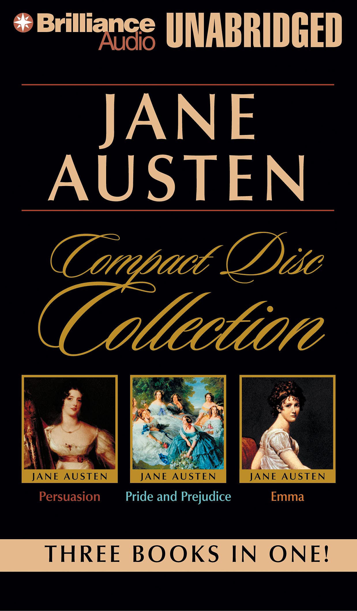 Jane Austen Unabridged CD Collection: Pride and Prejudice, Persuasion, Emma Classics