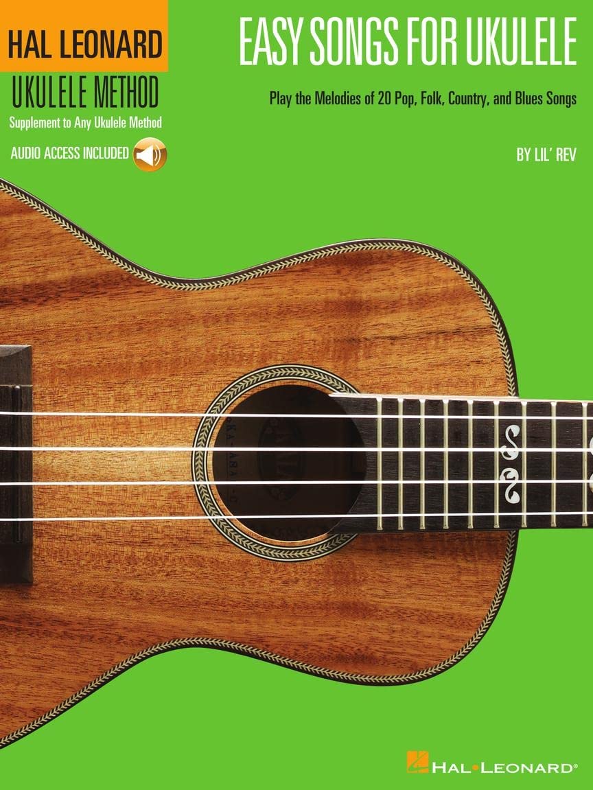 Easy Songs for Ukulele - Hal Leonard Ukulele Method Book/Online Audio Sheet Music