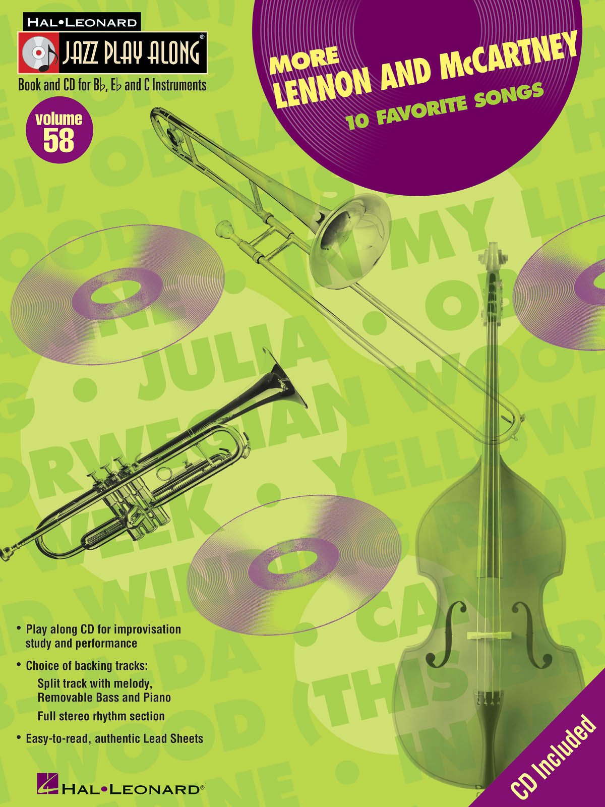 Jazz Play Along Volume 58 More Lennon And Mccartney Bflatinst Book/ Social Sciences