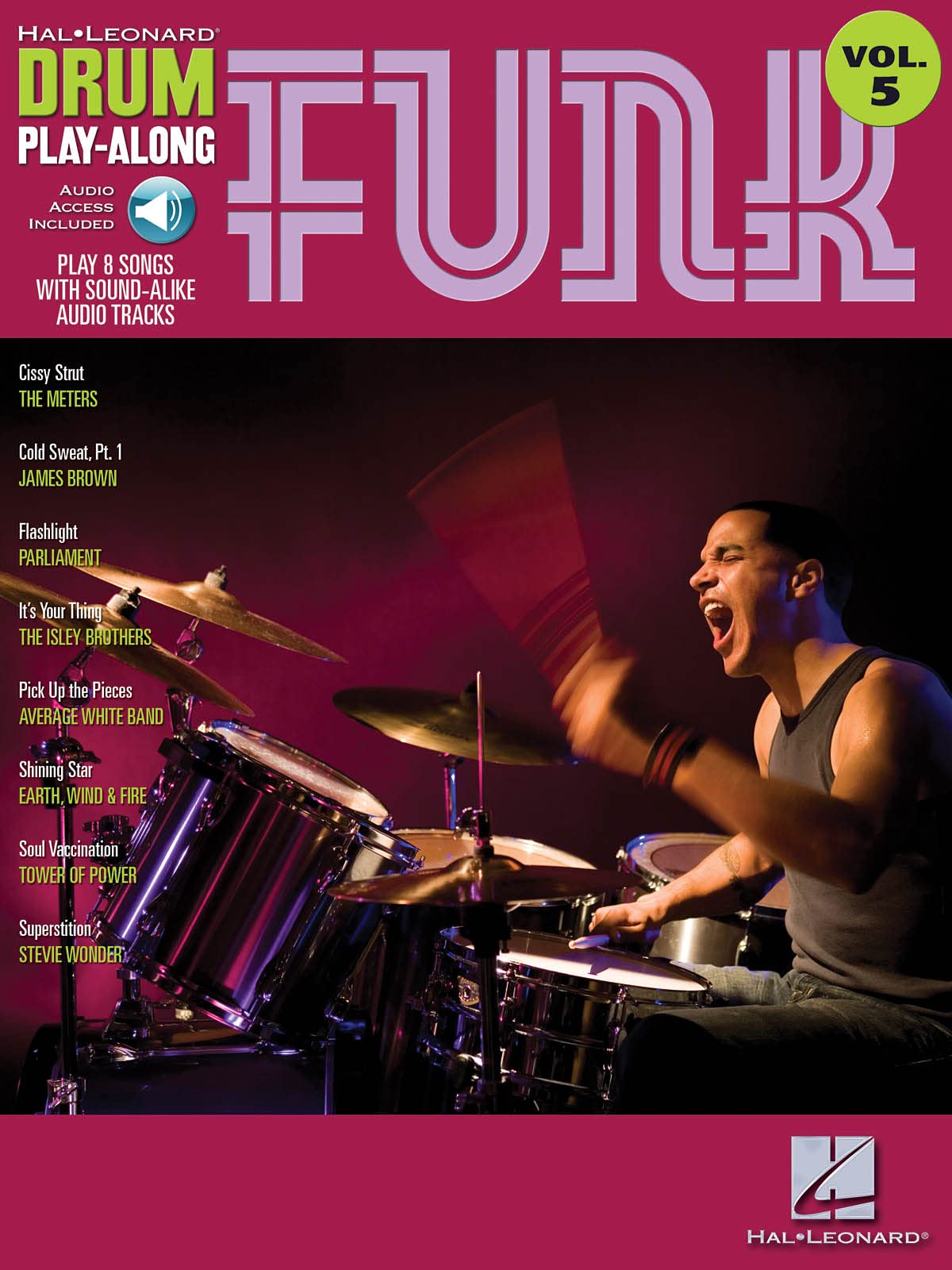 Funk - Drum Play-Along Volume 5 (Book/Online Audio) book