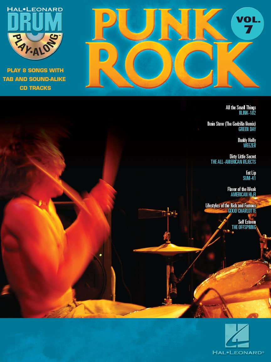 Punk Rock: Noten, CD für Schlagzeug (Drum Play-Along, Band 7): Drum Play Along Volume 7 (Drum Play-Along, 7, Band 7) Social Sciences