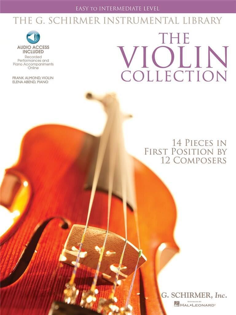 The Violin Collection - Easy to Intermediate Level Book/Online Audio Sheet Music