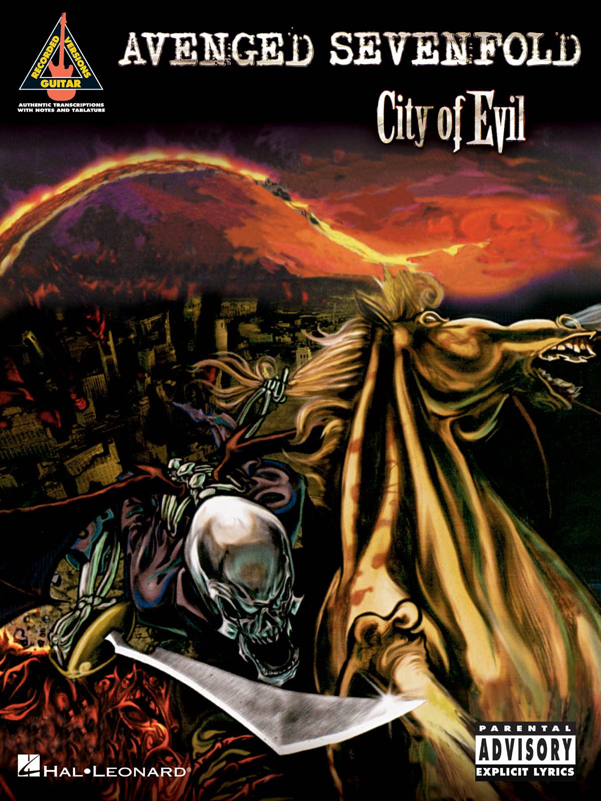 Avenged Sevenfold: City Of Evil (Tab) Book: Noten, Grifftabelle Sheet Music